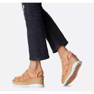 SOREL WOMEN'S JOANIE™ III ANKLE STRAP WEDGE SANDAL Size 11
